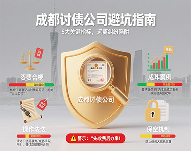 如何选择靠谱的成都讨债公司？5个关键指标帮你避坑！